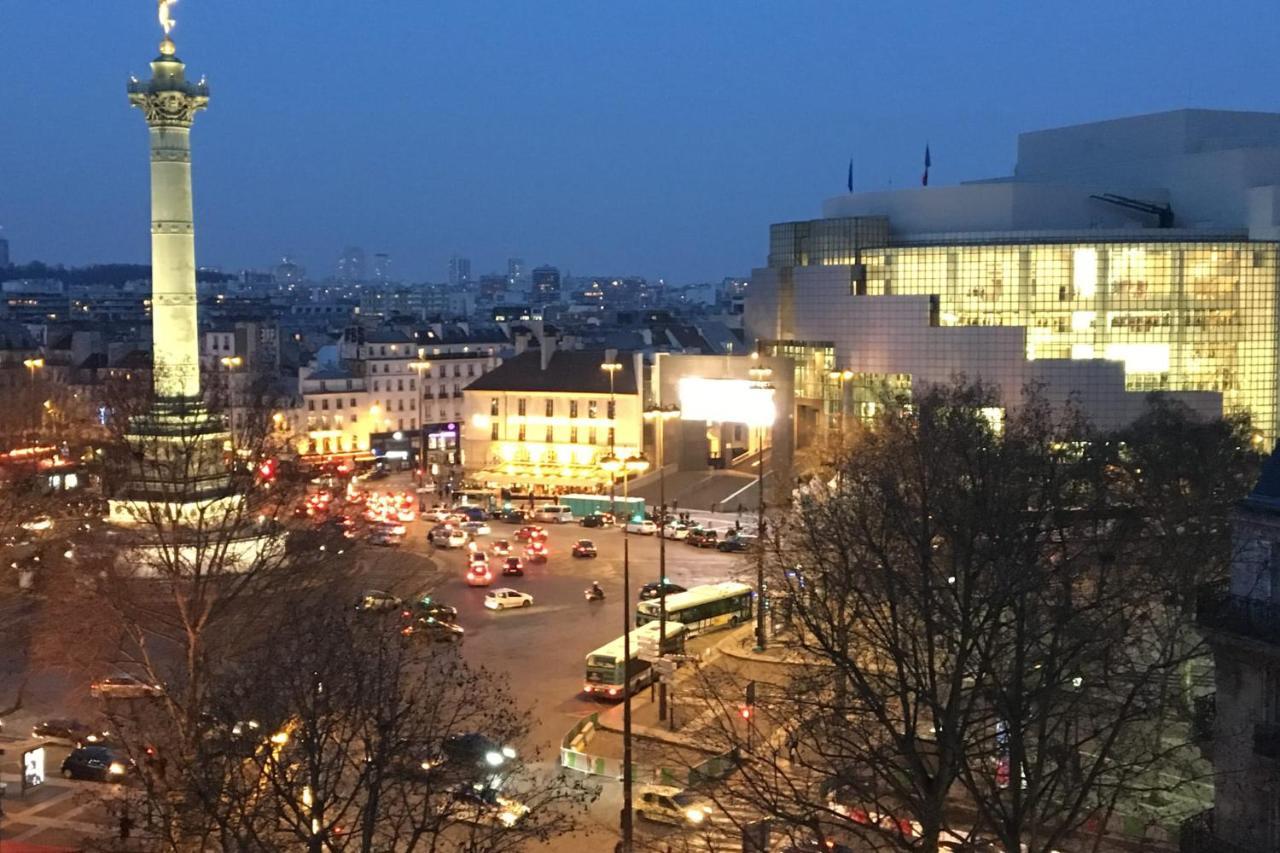Bright And Homely 1 Bedroom Rooftop Apartment In The Marais In パリ エクステリア 写真